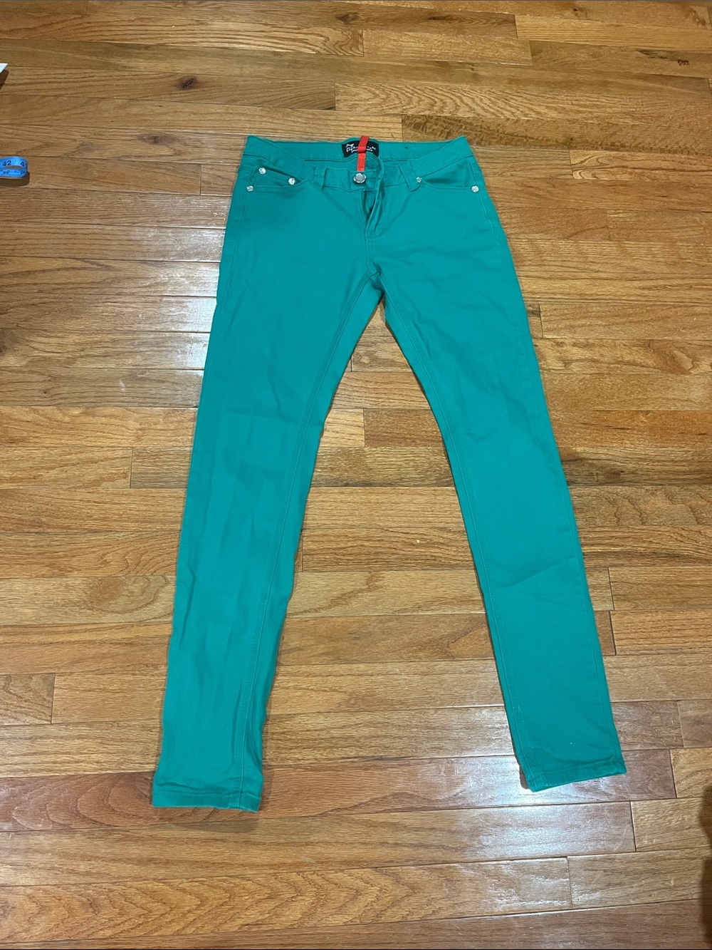 Green Women's Slim Jeans